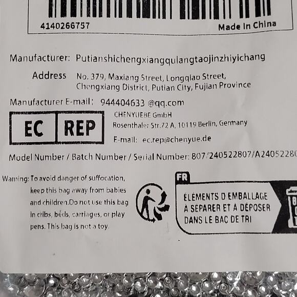 Silver Rhinestone Flower Embellishments - Picture 6 of 8